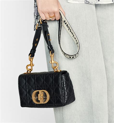 christian dior black small bag